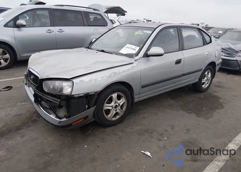 2003 Hyundai Elantra Gt из США, поврежденный, VIN KMHDN55D13U092689